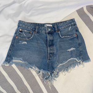 Zara Demin Shorts